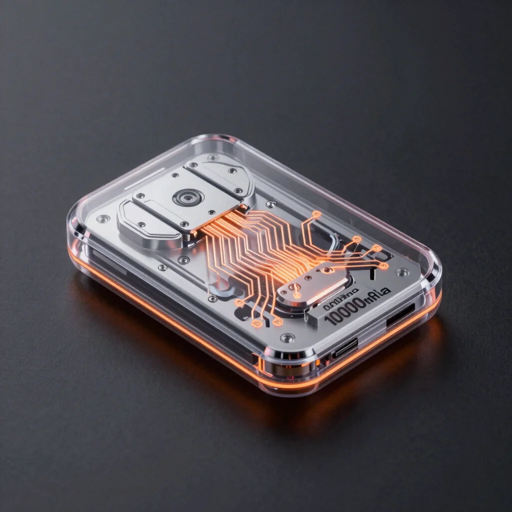 10,000mAh 赛博风磁吸无线充电宝