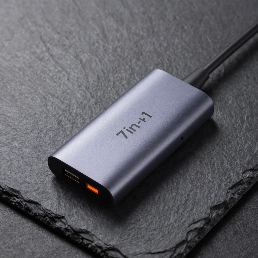 7合1 铝合金多功能 USB-C 拓展坞